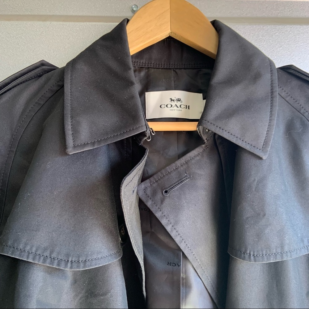 Coach black jacket - Picture 4 of 4
